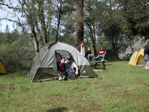 Whitewater Excitement Riverside Tent Camping