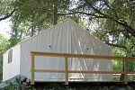 Cabin Tent Back View